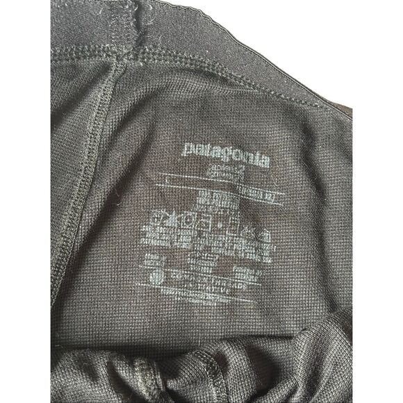 Patagonia Capilene 2 Baselayer Tights L Snow Winter Cold Lightweight Mens Black - Picture 3 of 6